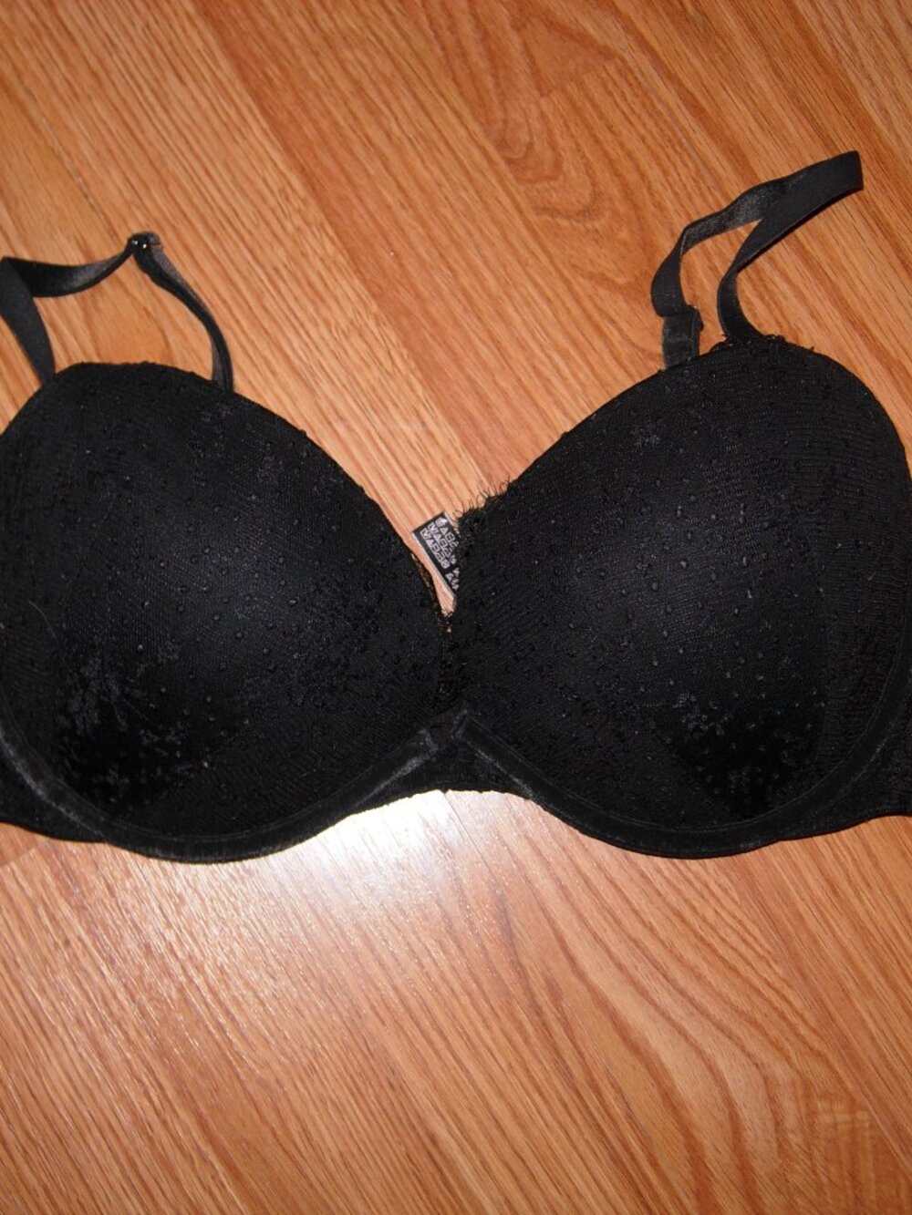 Victoria's Secret Black Dream Angels Push Up Bra 34DD
